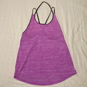 Champion Heathered Fuchsia Sleeveless Workout Top with DuoDry‎
